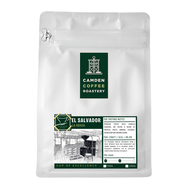 EL SALVADOR - HONEY - CUP OF EXCELLENCE - SCAA SCORE 89.89