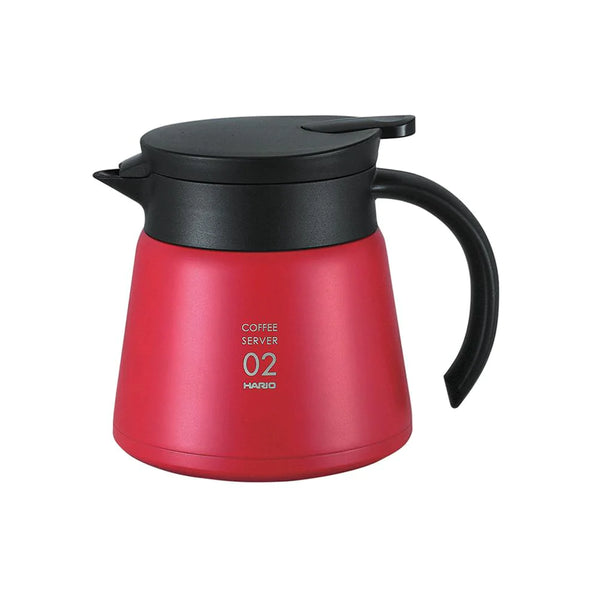 HARIO HEAT RESISTANT SERVER 2 CUP (RED) 550ML